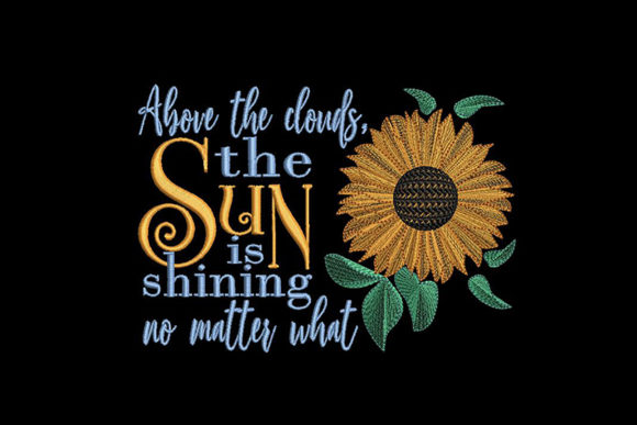 A Delicate Sunflower & Quote: A Boutique Sweatshirt Design Review
