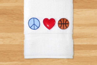 A Designer's Review: Peace Love Basketball for Holiday Projects