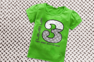 A Gamer's Perfect Birthday Embroidery Applique