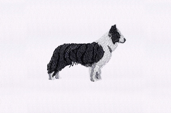 Beyond the Design File: How the Border Collie Embroidery Works in Real Projects