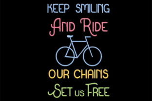 Bikers Quote: A Cute and Versatile Embroidery Design