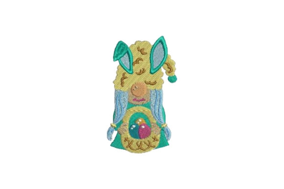 Bringing Easter Joy with the Easter Gnome Embroidery Design