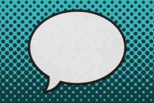 Comic Book Speech Bubble Applique Embroidery Review