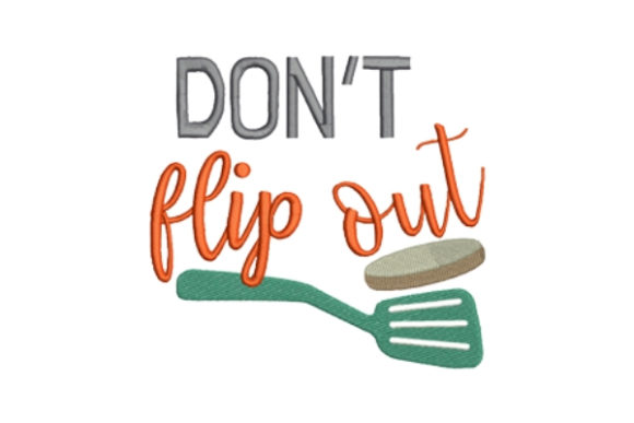 Don't Flip Out: A Pancake-Loving Embroidery Design for Personalized Gifts