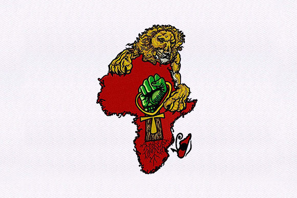 Evaluating Lion African Continent for Real-World Embroidery Projects