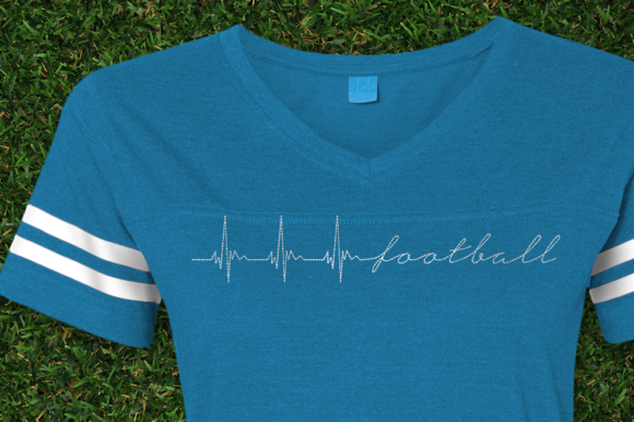 Football Heartbeat Redwork: A Seasonal Designer's Review