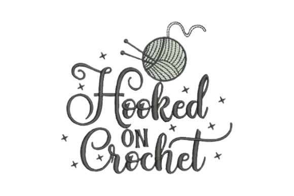 Hooked on Crochet: A Cozy Embroidery Design for Crafty Holiday Gifts