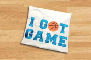 I Got Game Basketball Applique Embroidery Review