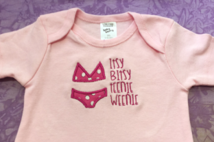 Itsy Bitsy Bikini Applique: A Designer's Review for Merch