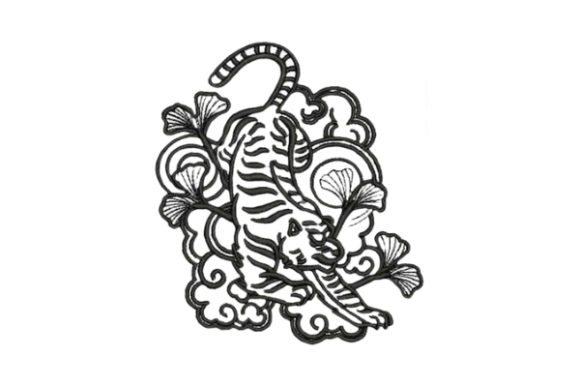 Japanese Style Tattoo Embroidery: A Bold Statement for Your Booth