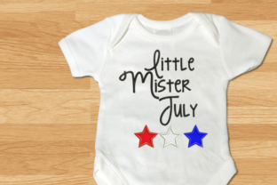 Little Mister July Stars Applique Embroidery Design Review