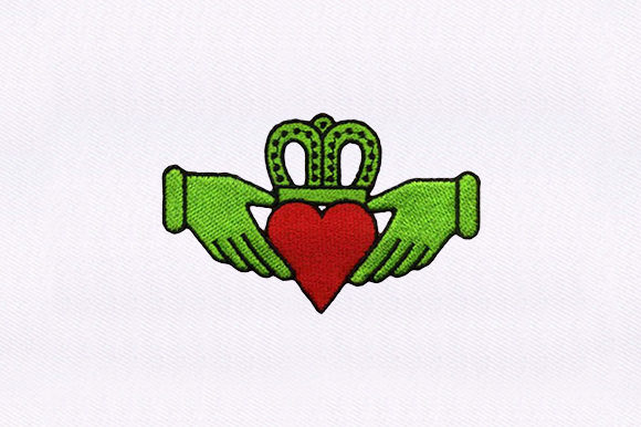 The Crown Heart: A Royal Embroidery for Personalized Gifts