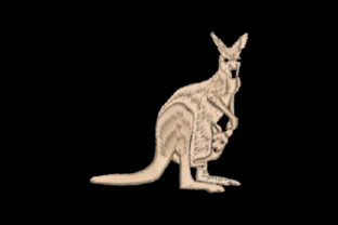 The Kangaroo Embroidery Design: A Seasonal Design Gem